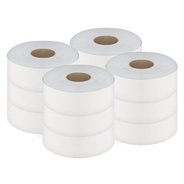 Cascades Pro Select Jumbo Bath Tissue - White 2-Ply 12 x 500ft