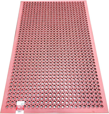 Red Rubber - Terracotta Anti-Fatigue Mat - 36"x60"