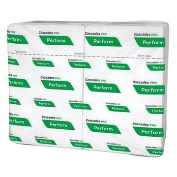 Cascades PRO Perform® Interfold Napkins for Tandem - White 1-Ply 16x376 Sheets