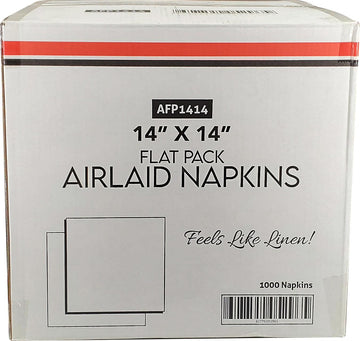 14"x14"Airlaid Napkins - Flatpack - AFP1414