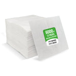 1 Ply Lunch Napkins 1/4 Fold - White - LNAP01