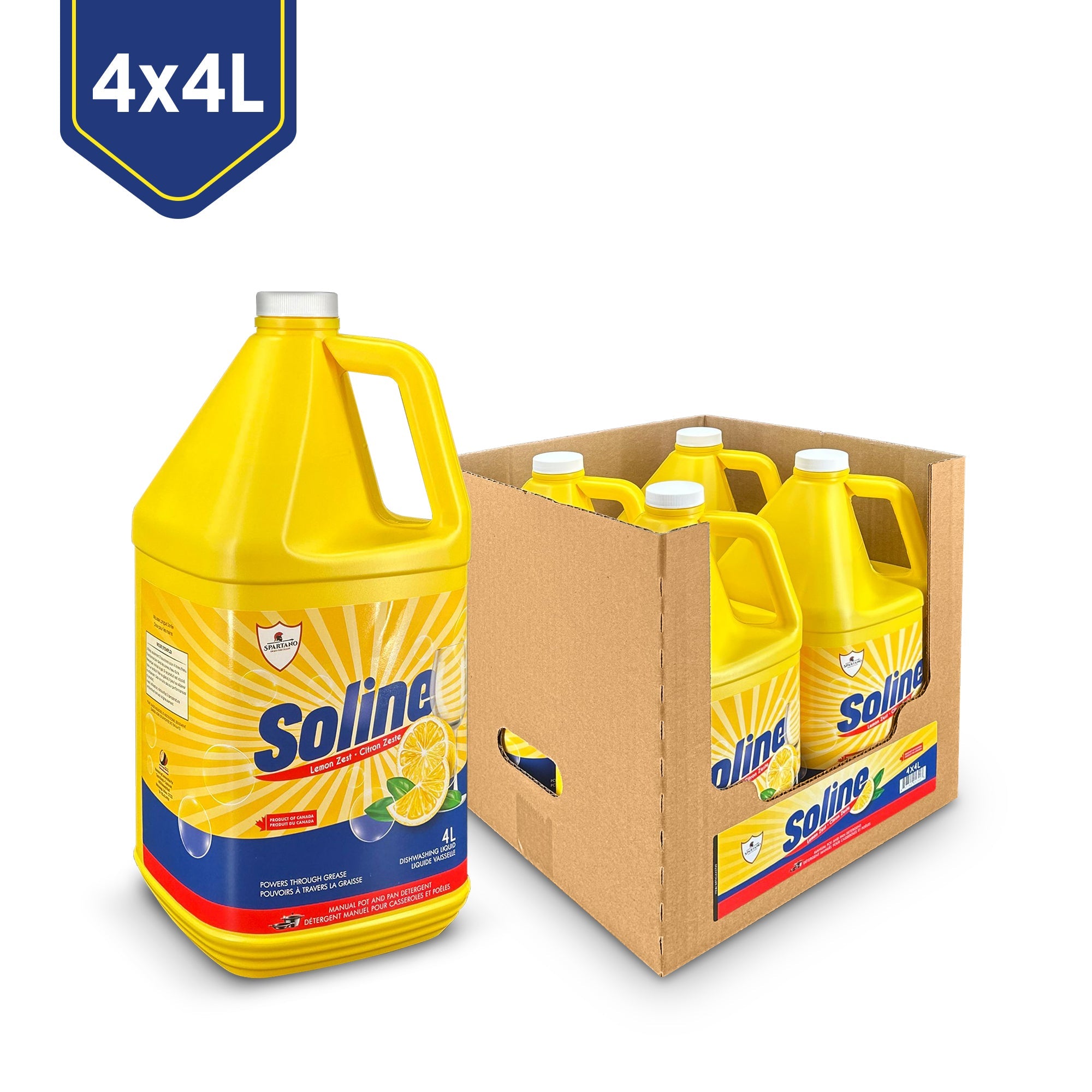Soline - Hand Dishwashing Liquid - Lemon — image 7