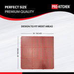Red Rubber Mat-Terracotta-Grease Resistant-36