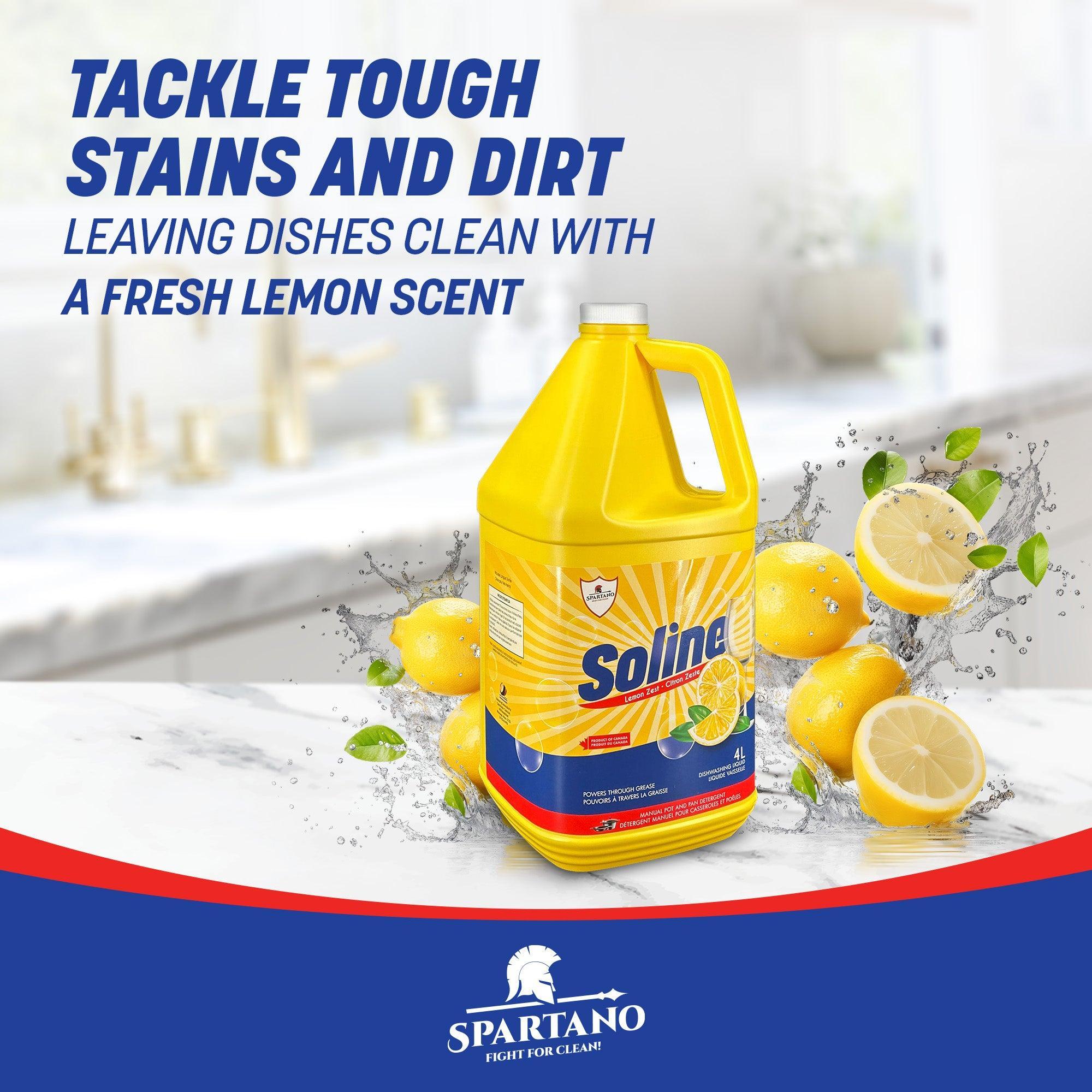 Soline - Hand Dishwashing Liquid - Lemon — image 6