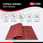 Red Rubber - Terracotta Anti-Fatigue Mat - 36