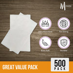 1 Ply Junior Dispenser Napkins 1/6 Fold - White - JDN01