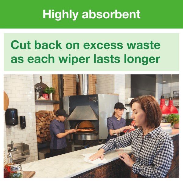 Tork® M2 Centerfeed Paper Wiper - White 2-Ply 6x600 Sheets — image 6