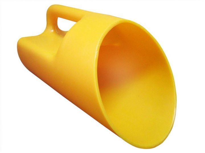 Heavy-Duty Utility Scoop - Yellow 3.78L