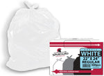Garbage Bags - Regular - White - 22