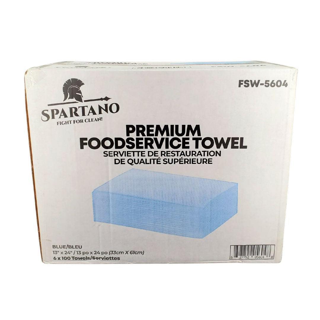 13"x24" Premium Foodservice Towel - Blue — image 2