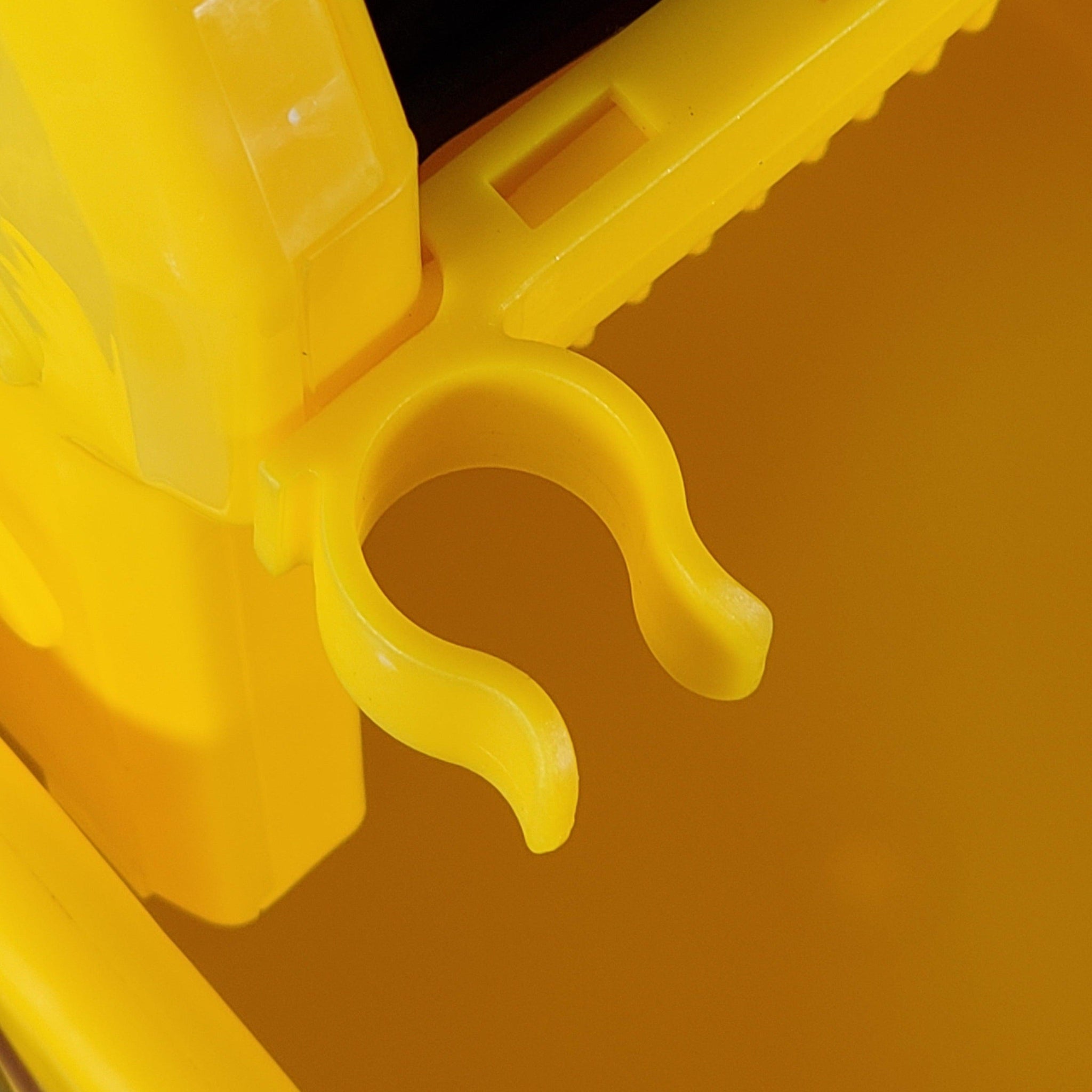 HEAVY - 28L Mop Bucket W/ Down Press Wringer - Yellow — image 7