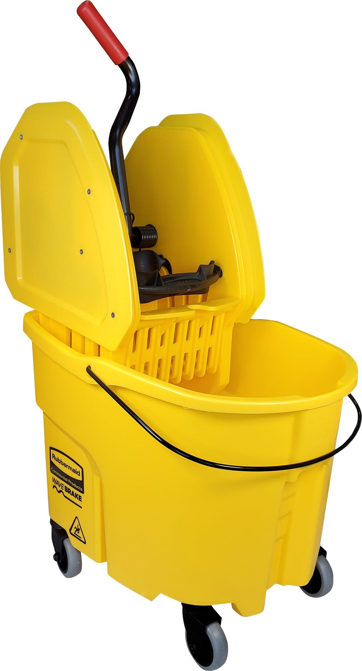 Wavebreak - 35qt Down Press Mop Bucket Wringer - Ru7577