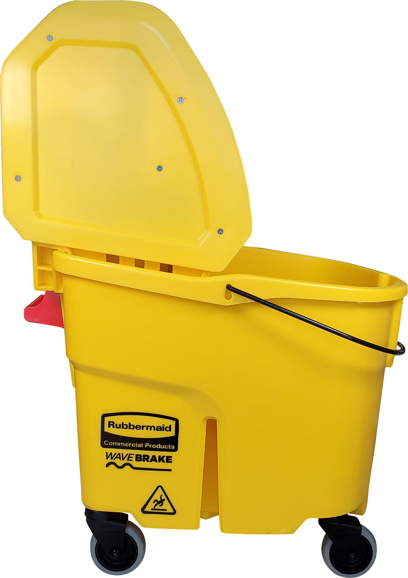 Wavebreak - 35qt Down Press Mop Bucket Wringer - Ru7577 — image 3