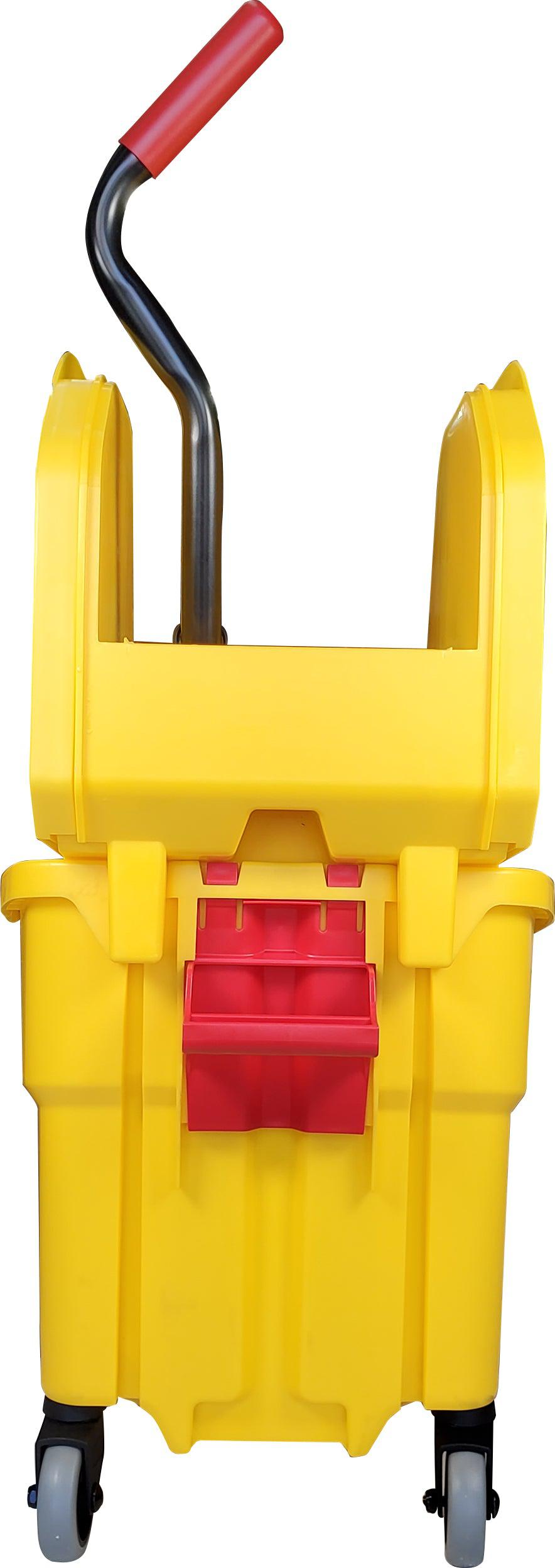Wavebreak - 35qt Down Press Mop Bucket Wringer - Ru7577 — image 2
