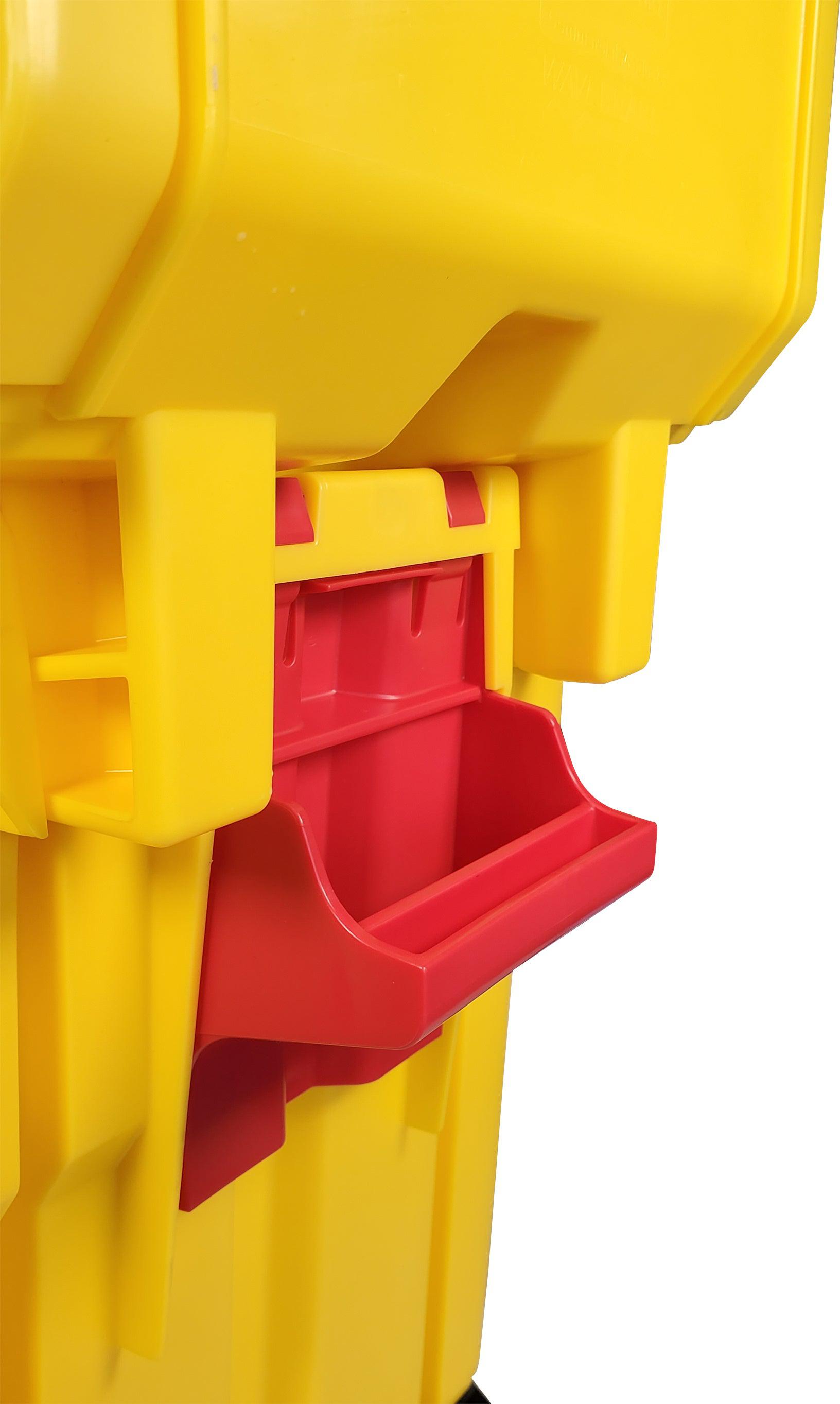 Wavebreak - 35qt Down Press Mop Bucket Wringer - Ru7577 — image 7