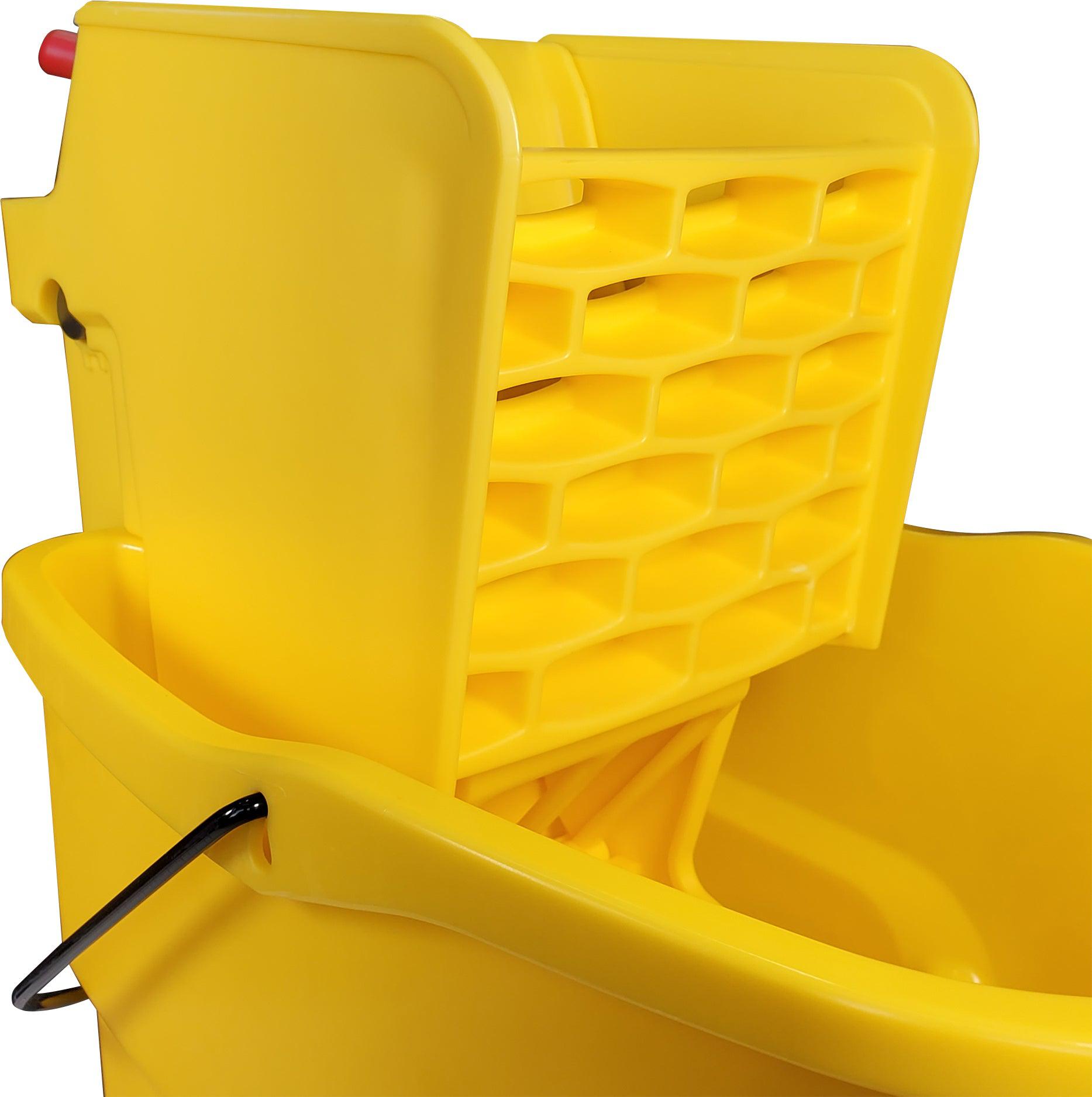 Rubbermaid Wavebreak - 35qt Side Press Mop Bucket Wringer - Ru7580 — image 6