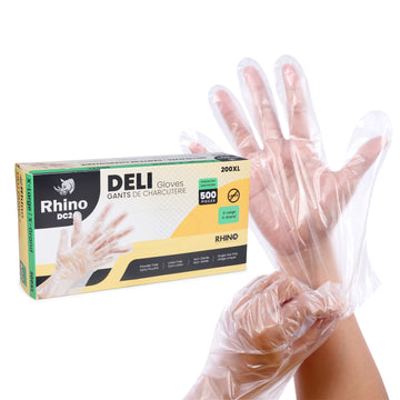 Clear Deli Gloves - Extra Large - 200XL