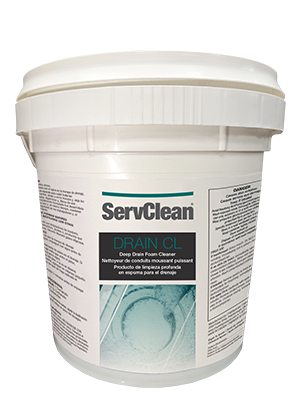 ServClean® Drain CL Foaming Drain Cleaner - 2.84kg