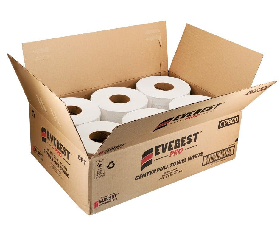 Paper Hand Towel - Center Pull - White - CP600 — image 2
