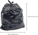 Garbage Bags - Regular - Black - 26