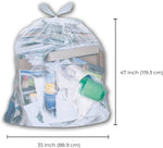 Garbage Bags - Ex-Strong - Clear - 35