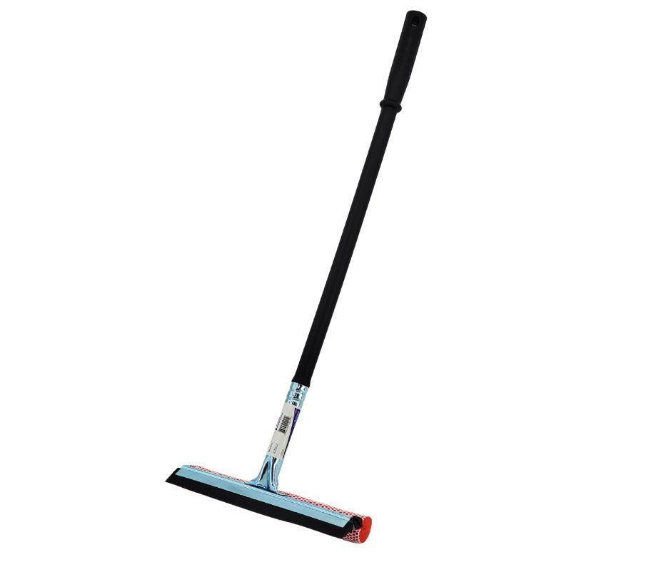 10" Car Squeegee - w/20" Wooden Handle - WS-CS1021 — image 2