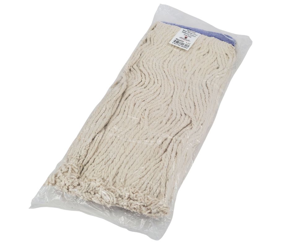 20oz Natural Cotton Cut-End Mop Head — image 2