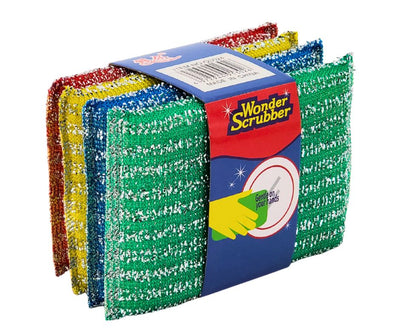 XC - Yiwu - Cleaning King Wonder Scrub Multi Colour