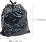 Garbage Bags - Regular - Black - 22