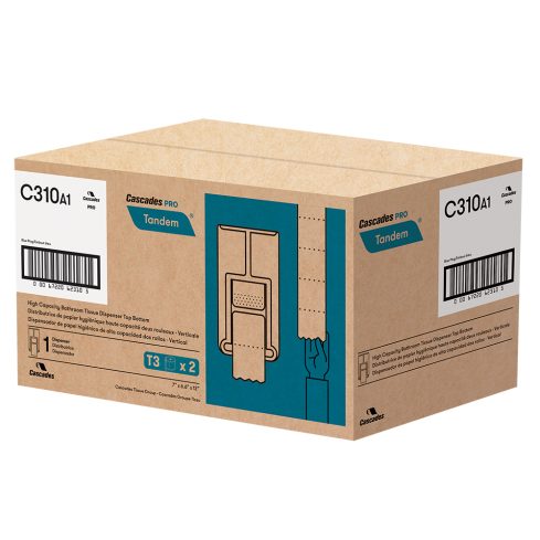 Cascades Pro Tandem® High Capacity Bath Tissue Dispenser - Vertical — image 3