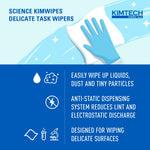 Kimtech Science™ Delicate Task Wipes - White 1-Ply 30x286 Sheets