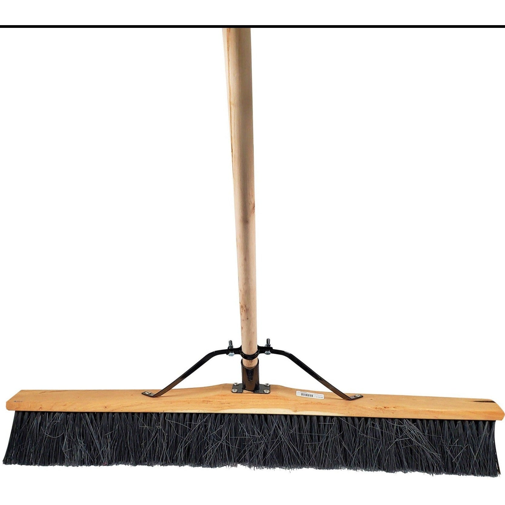36" Hard Push Broom w/Handle