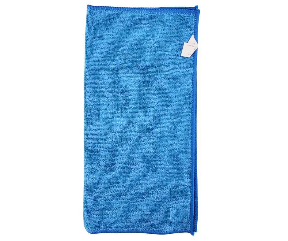 14" Microfiber Multipurpose Cloth - Blue — image 2