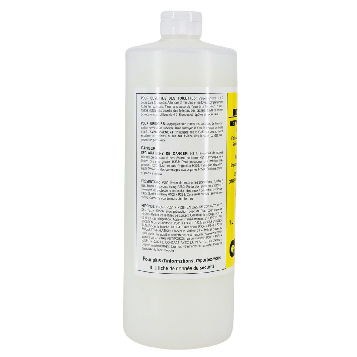 GK - Bowl Cleaner - 23% - G-50 - Usage Instructions