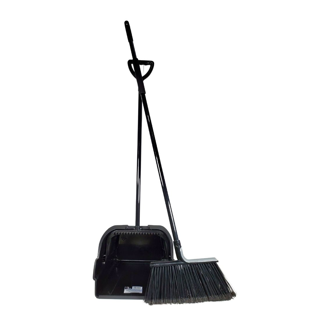 Heavy Duty Dustpan with Large Broom Set - 4915 — image 2