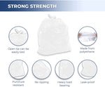 Garbage Bags - Strong - White - 26