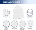 Garbage Bags - Regular - White - 22
