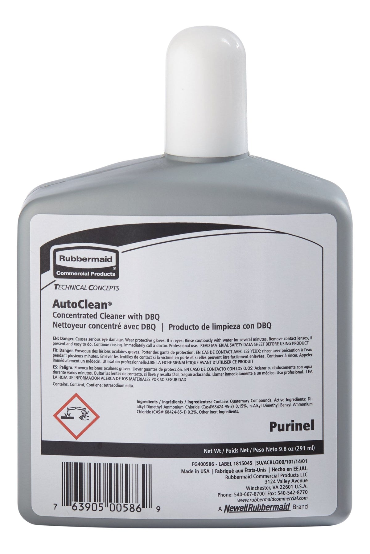 AutoClean® Drain Cleaner & Deodorizer  - 6/CS
