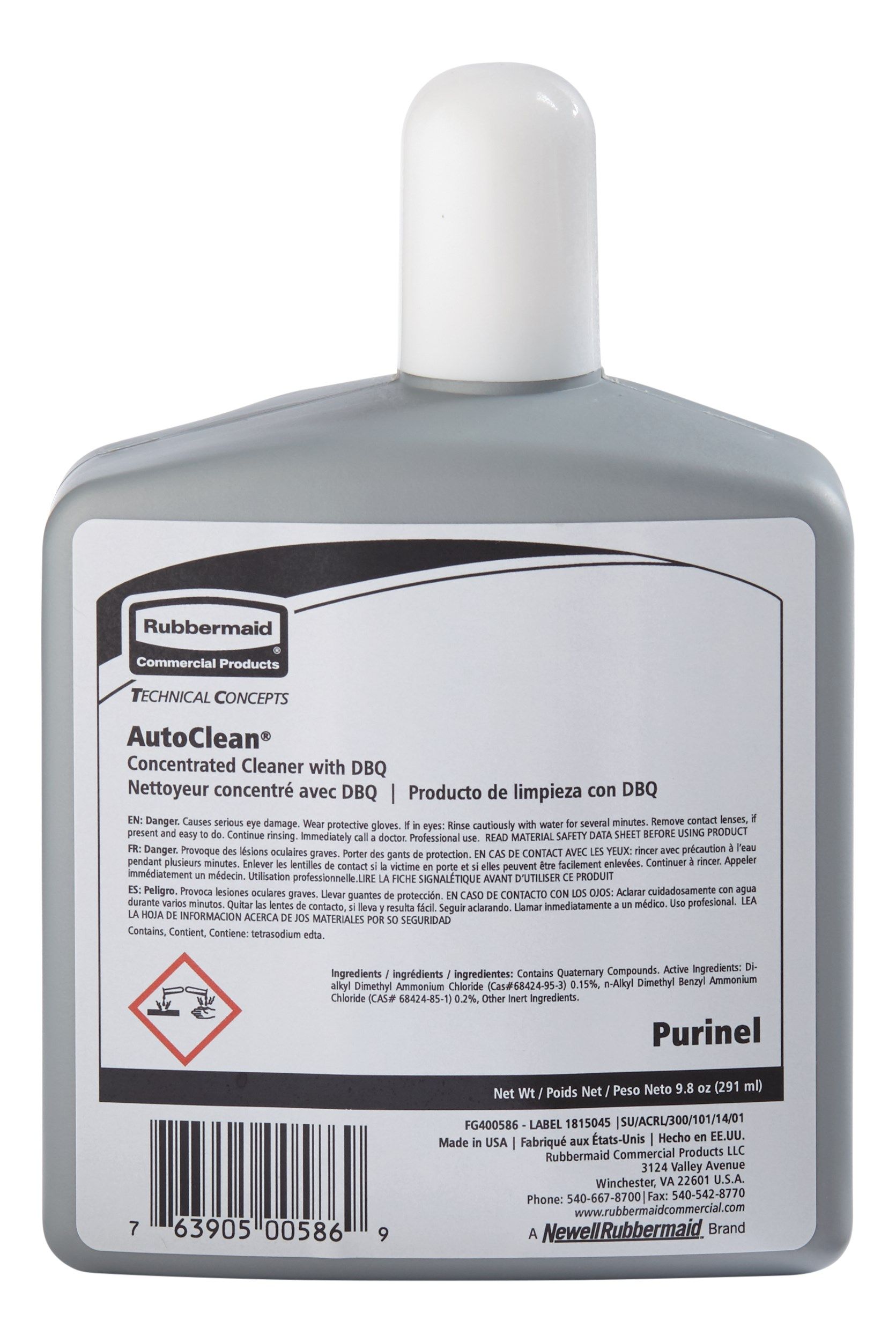 AutoClean® Drain Cleaner & Deodorizer  - 6/CS
