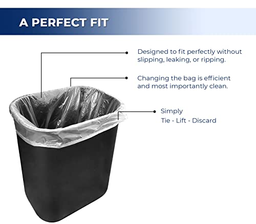 Garbage Bags - Regular - Clear - 22" x 24" — image 7