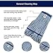 16oz Blue Synthetic Loop-End Mop Head — image 4