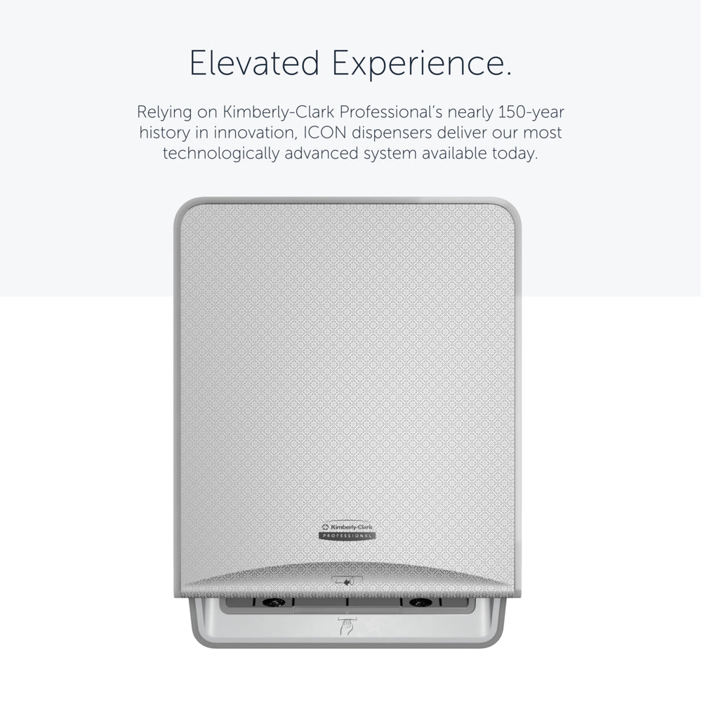 ICON™ Automatic Roll Towel Dispenser - Silver Mosaic — image 3