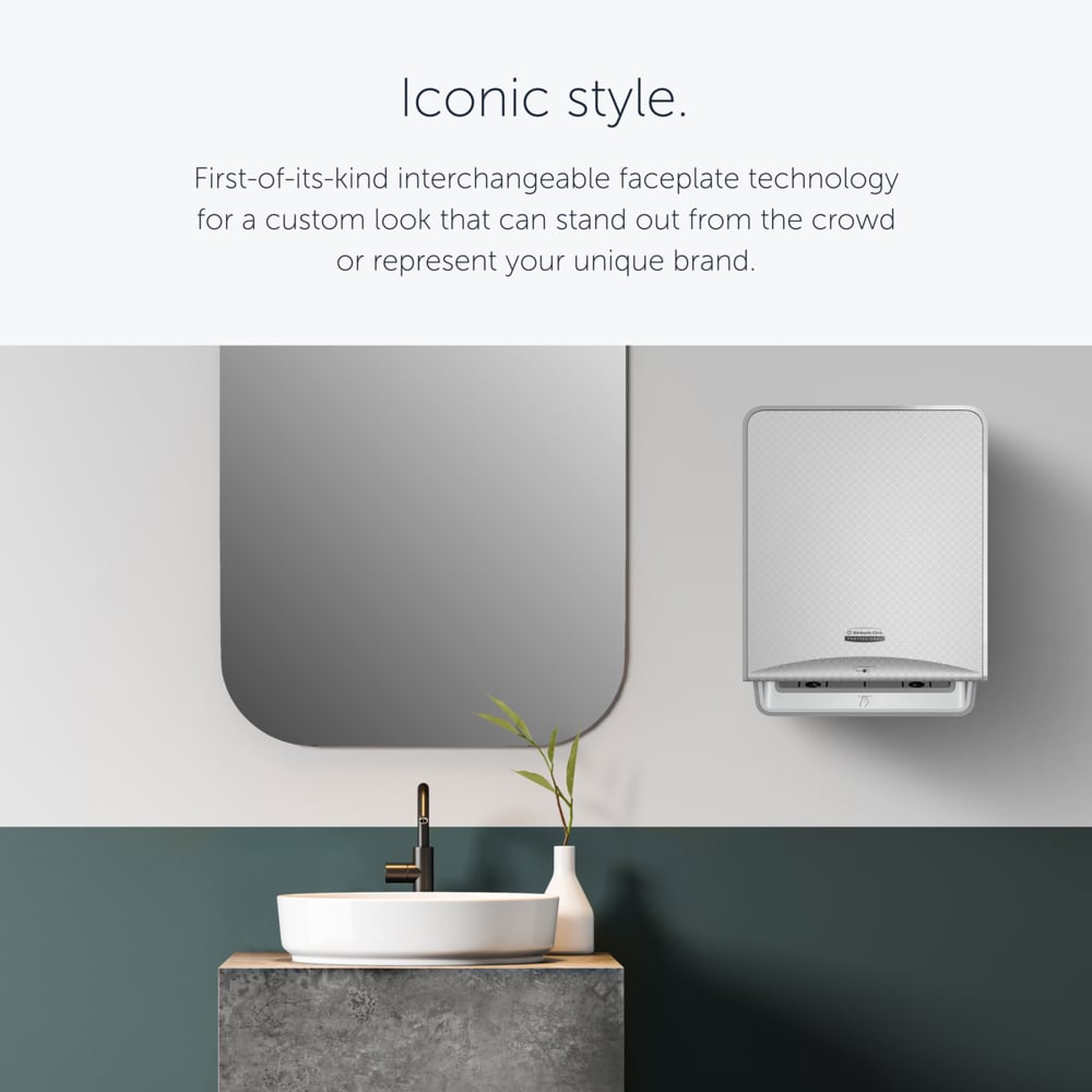 ICON™ Automatic Roll Towel Dispenser - Silver Mosaic — image 7