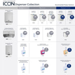 ICON™ Automatic Roll Towel Dispenser - Silver Mosaic