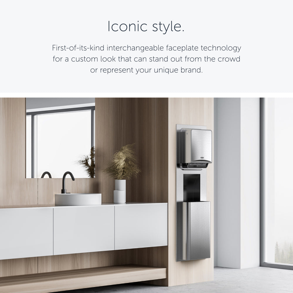 ICON™ Automatic Roll Towel Dispenser - Recessed Stainless Steel — image 6