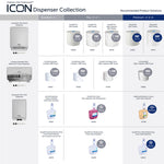 ICON™ Automatic Roll Towel Dispenser - Recessed Stainless Steel