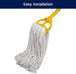 16oz White Synthetic Cut-End Mop Head