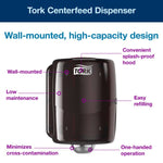 Tork® W2 Centerfeed Wiper Dispenser - Black