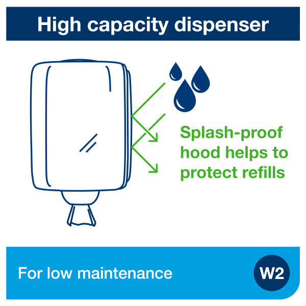 Tork® W2 Centerfeed Wiper Dispenser - Black — image 6
