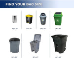 Garbage Bags - Strong - Clear - 26